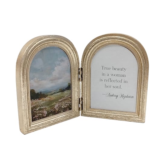 6.25" Foldable Window Frame Tabletop Décor by Ashland®